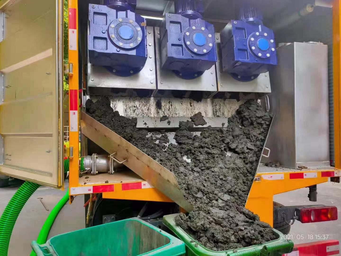 瓜州化粪池清掏城市维护站-泥浆净化干湿分离处理